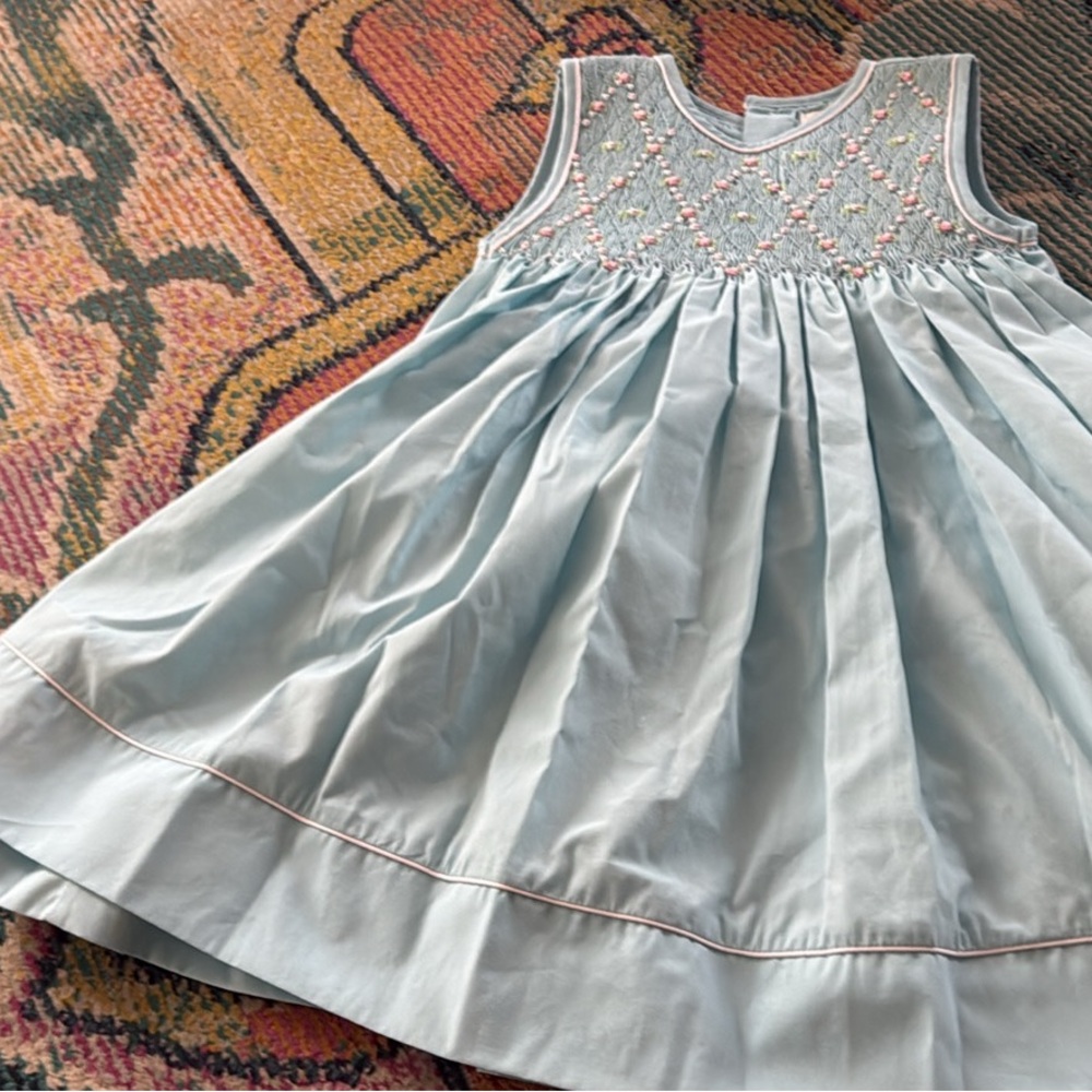 Petit Ami Light Blue Formal Dress